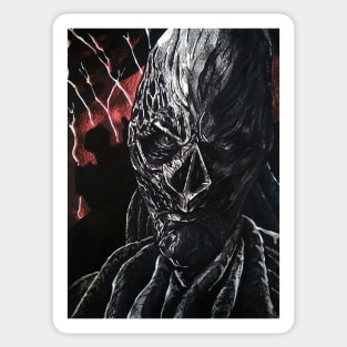 Stranger Things "Suffering's End" Vecna portrait (original) Sticker